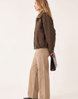 PARKA COURTE - DARREN - CHOCOLAT