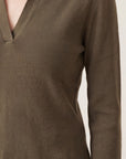 PULL POLO - D-CRISTINA - KAKI