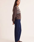 PULL - DJENNA - CHOCOLAT