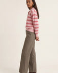 PULL POLO RAYE - DARIA - ROSE/ROUGE