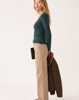 TEE-SHIRT ML - CLEMENTINE - DARK TEAL