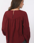 BLOUSE - BAVARIA - CABERNET CHEMISIER NEW KOOKAI Mode Kookai