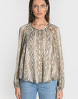 BLOUSE HENNA BEIGE CHEMISIER KOOKAI Mode Kookai