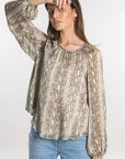 BLOUSE HENNA BEIGE CHEMISIER KOOKAI Mode Kookai