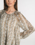 BLOUSE HENNA BEIGE CHEMISIER KOOKAI Mode Kookai