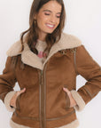 BLOUSON - BERGEN - COGNAC MANTEAU NEW KOOKAI Mode Kookai