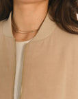 BOMBER - BEIGE - AMAYA VESTE NEW KOOKAI Mode Kookai