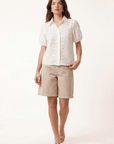 CHEMISE - CARILLON - BLANC CHEMISIER NEW KOOKAI Mode Kookai