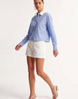 CHEMISE COTON - CASSIUS - CIEL/BLANC CHEMISIER NEW KOOKAI Mode Kookai