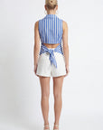 CHEMISE DOS NUS - CALVIN - BLEU CHEMISIER NEW KOOKAI Mode Kookai