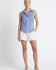CHEMISE DOS NUS - CALVIN - BLEU CHEMISIER NEW KOOKAI Mode Kookai