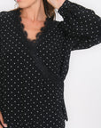 Chemisier Barney blouse c.coeur Noir CHEMISIER NEW KOOKAI Mode Kookai