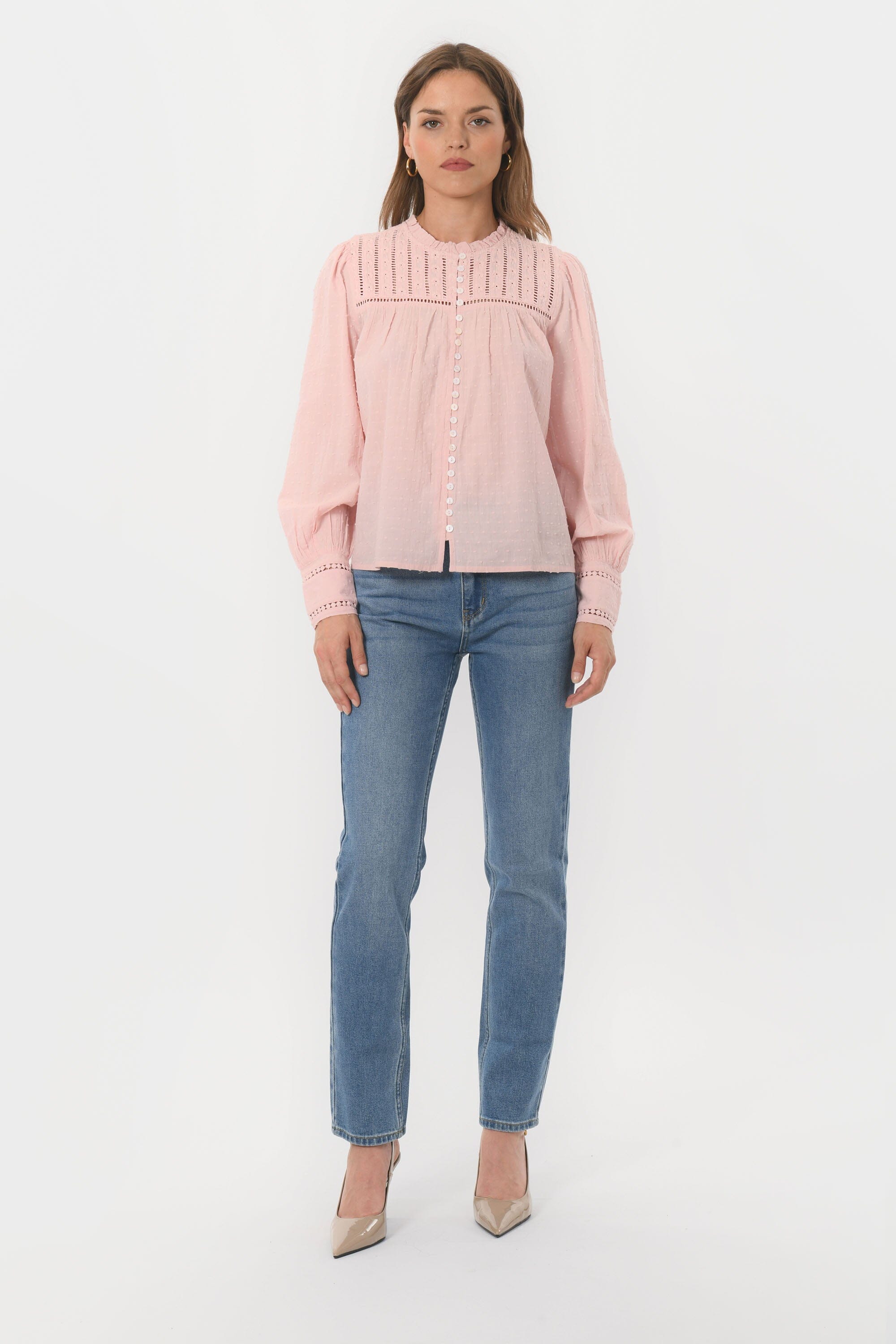 Chemisier Femme Kookai Taille 40 - Neuf Avec étiquettes - Couleur Pastelle