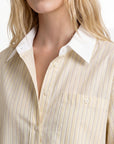 CHEMISIER - CHARLIE - JAUNE CHEMISIER NEW KOOKAI Mode Kookai