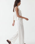CROP TOP - CALETA - ECRU TOP NEW KOOKAI Mode Kookai