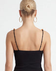DEBARDEUR - COSIMA - NOIR TEE SHIRT NEW KOOKAI Mode Kookai
