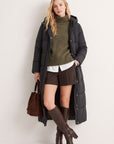 DOUDOUNE - DOUNIA - NOIR MANTEAU NEW KOOKAI Mode Kookai
