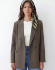 FOULARD COTON MODAL - COOPER - KAKI ACCESSOIRES NEW KOOKAI Mode Kookai