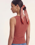 FOULARD COTON MODAL - COOPER - TERRACOTTA ACCESSOIRES NEW KOOKAI Mode Kookai