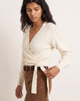 GILET CACHE-COEUR - BELEN - ECRU GILET NEW KOOKAI Mode Kookai