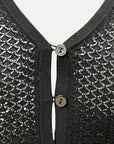 GILET - CHARLIZE - NOIR PULL NEW KOOKAI Mode Kookai
