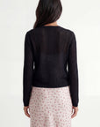 GILET - CHARLIZE - NOIR PULL NEW KOOKAI Mode Kookai