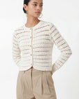 GILET - CLUNY - ECRU GILET NEW KOOKAI Mode Kookai