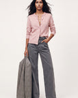 GILET COURT - DELPHINE - ROSE GILET NEW KOOKAI Mode Kookai