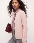 GILET COURT - DELPHINE - ROSE GILET NEW KOOKAI Mode Kookai