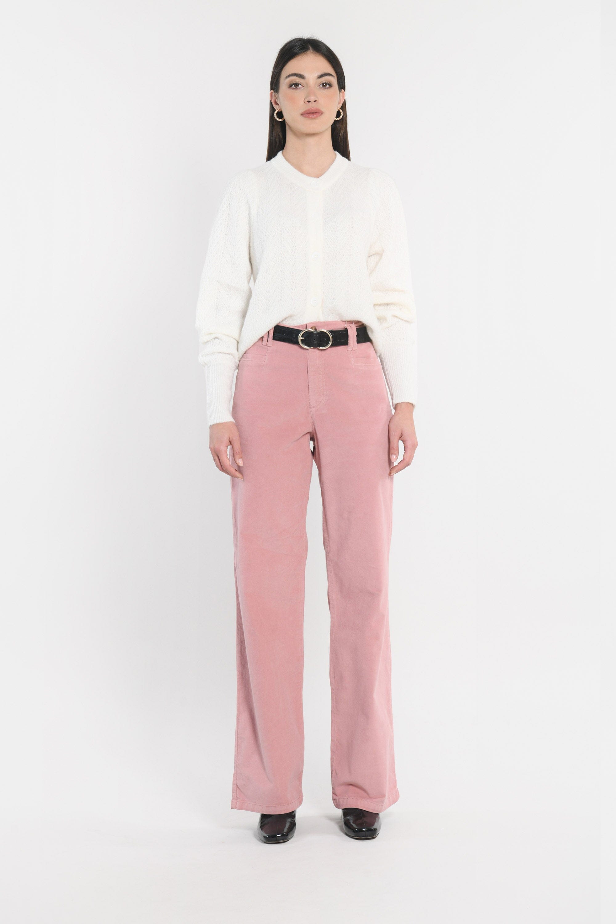 GILET-DAYANA-ECRU GILET KOOKAI Mode Kookai