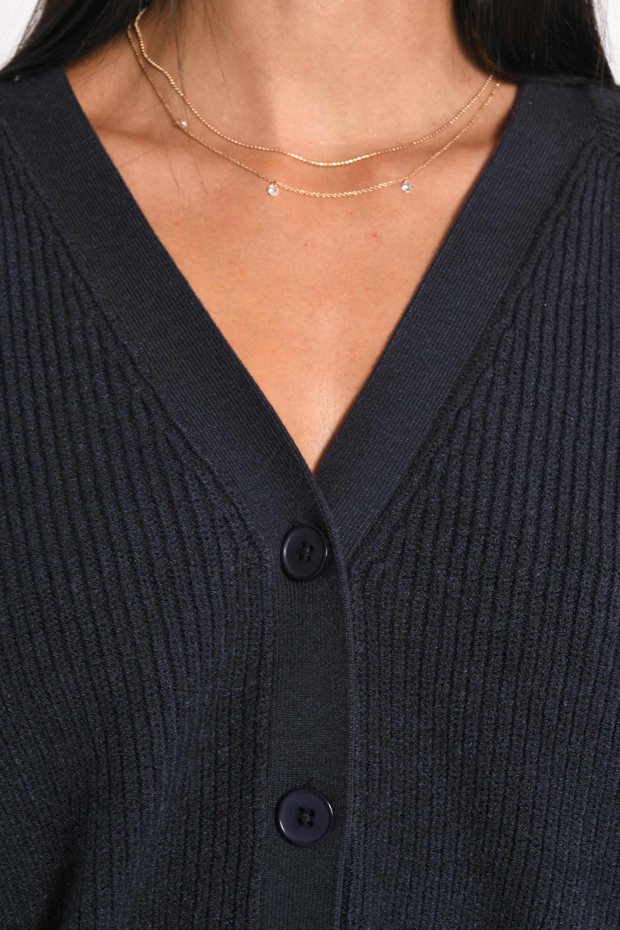 GILET LOU NAVY GILET KOOKAI Mode Kookai