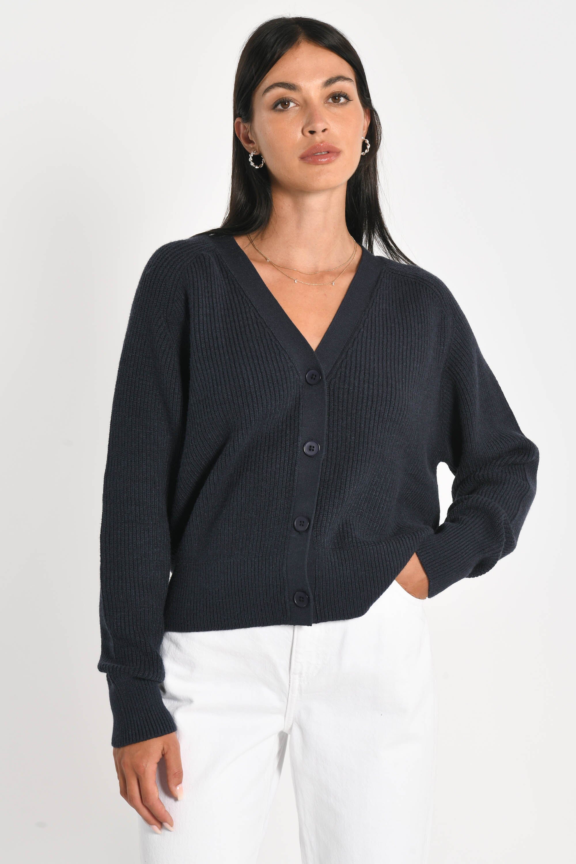 GILET LOU NAVY GILET KOOKAI Mode Kookai