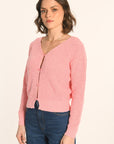 GILET - ROSE - AUDREY GILET KOOKAI Mode Kookai