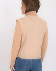 GILET SANS MANCHE - BAMBI - CAMEL GILET NEW KOOKAI Mode Kookai