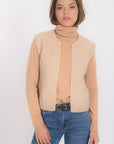 GILET SANS MANCHE - BAMBI - CAMEL GILET NEW KOOKAI Mode Kookai