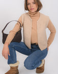 GILET SANS MANCHE - BAMBI - CAMEL GILET NEW KOOKAI Mode Kookai