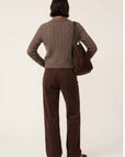 GILET TORSADE - DARI - TAUPE GILET NEW KOOKAI Mode Kookai