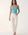 JEAN 7/8EME - CROWNIE - CREME PANTALON SPORTWEAR NEW KOOKAI Mode Kookai