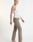 JEAN 7/8EME - CROWNIE - KAKI PANTALON SPORTWEAR NEW KOOKAI Mode Kookai