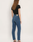 JEAN CROPPED - AZAEL - BLEACH PANTALON SPORTWEAR NEW KOOKAI Mode Kookai