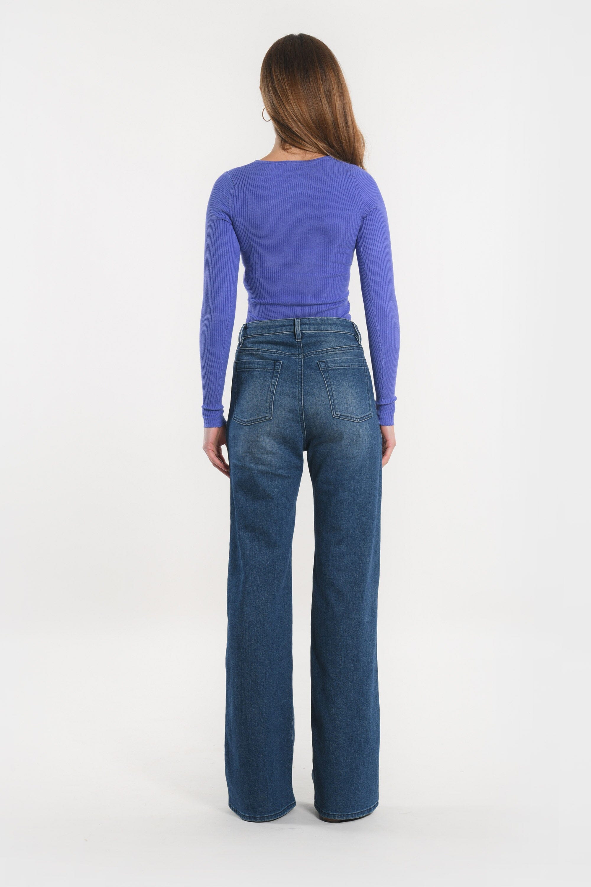JEAN FLARE JENNY STONE PANTALON SPORTWEAR KOOKAI Mode Kookai