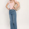 JEAN LARGE SOUPLE - ATLANTA - STONE WASH PANTALON SPORTWEAR NEW KOOKAI Mode Kookai