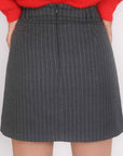 JUPE COURTE - BARTOLOMEO - GRIS JUPE NEW KOOKAI Mode Kookai