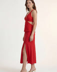 JUPE MIDI - CANDY - ROUGE JUPE NEW KOOKAI Mode Kookai