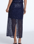 JUPE MIDI - COPACABANA - NAVY JUPE NEW KOOKAI Mode Kookai