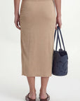 JUPE MIDI - COSIMA - BEIGE JUPE NEW KOOKAI Mode Kookai