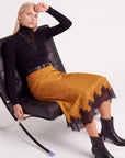 JUPE MIDI - DULCE - CARAMEL JUPE NEW KOOKAI Mode Kookai