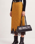 JUPE MIDI - DULCE - CARAMEL JUPE NEW KOOKAI Mode Kookai