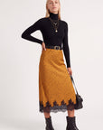 JUPE MIDI - DULCE - CARAMEL JUPE NEW KOOKAI Mode Kookai