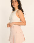 JUPE PLISSÉE - ROSE - ANNETTE JUPE NEW KOOKAI Mode Kookai